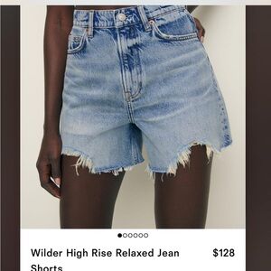 Reformation Wilder High Rise Shorts
